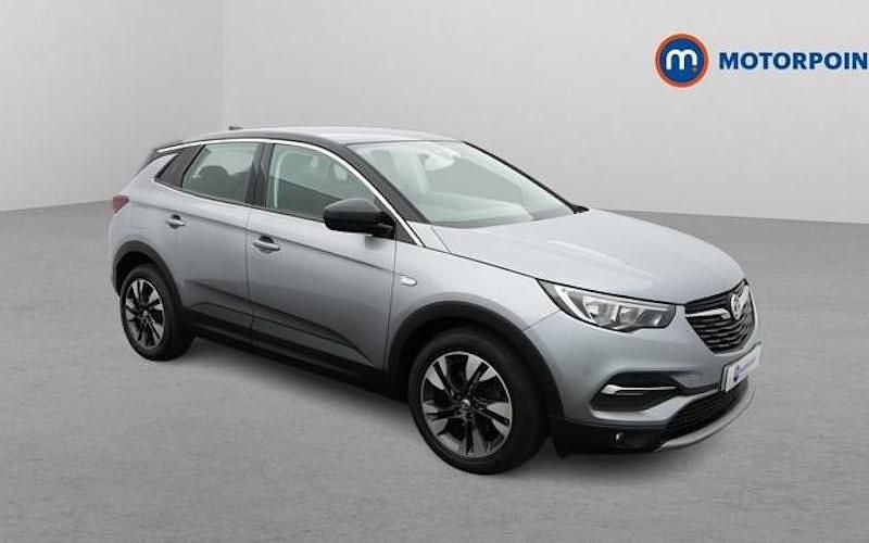 Used Vauxhall Grandland X Sport 131 HP (96 kW) 2019 Grey SUV