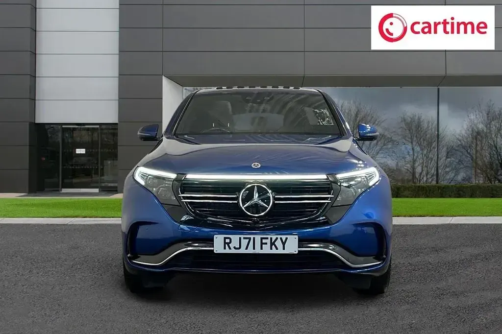 Used Mercedes EQC400 AMG Line Premium Plus 300 kW (408 HP) 2021 Blue SUV