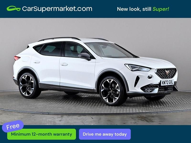 Used Cupra Formentor 150 HP (110 kW) 2022 White SUV
