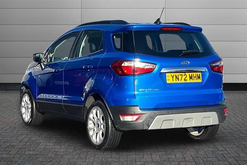 Used Ford Ecosport Titanium 125 HP (91 kW) 2022 Desert island blue SUV