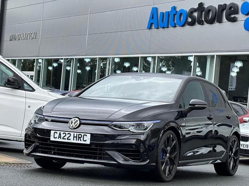 Black Used 2022 VW Golf VIII R Hatchback | £35,495 (Expensive) - Image 1/4