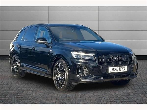 Black Used 2025 Audi Q7 Black Edition SUV | £63,895 (Expensive) - Image 1/4