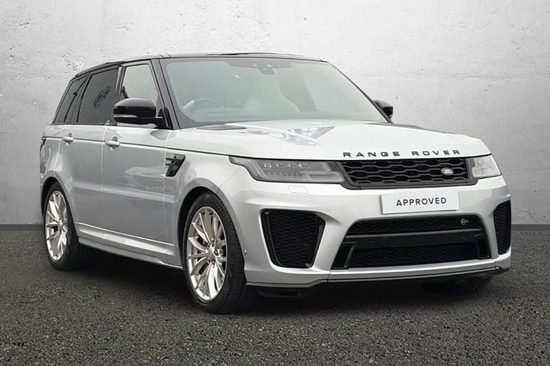 Silver Used 2021 Land Rover Range Rover Sport SVR SUV | £48,260 (Good price) - Image 1/1