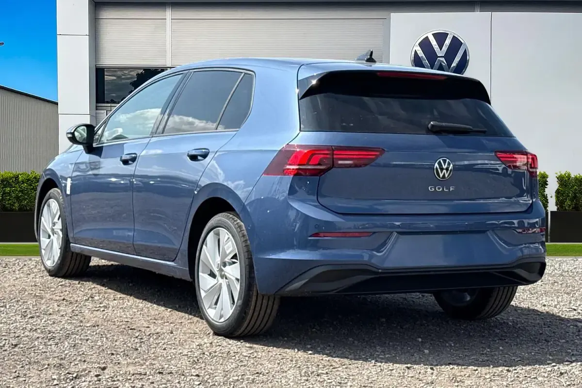 New VW Golf VIII Match 2026 Blue Hatchback