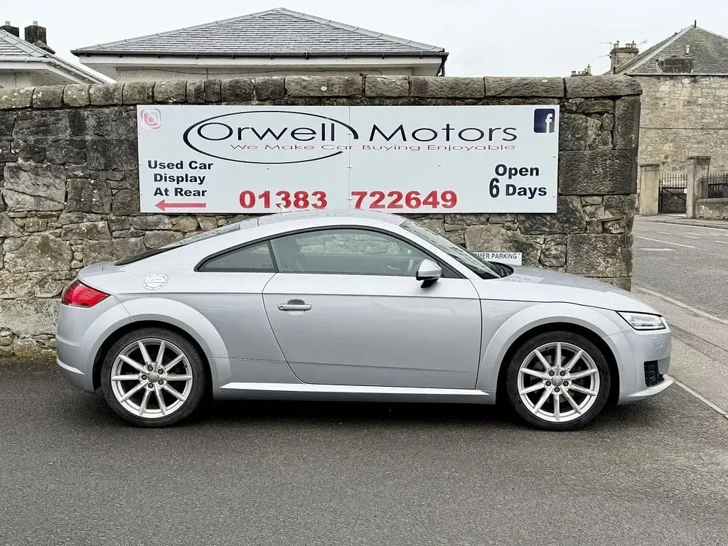 Used Audi TT Sport 184 HP (135 kW) 2017 Silver Coupe