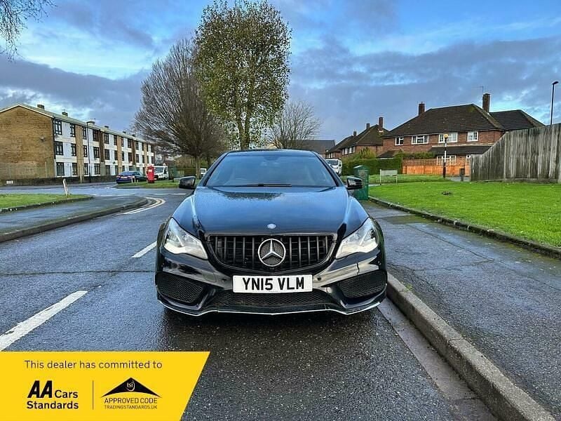 Used Mercedes E250 AMG line 2015 Black Coupe