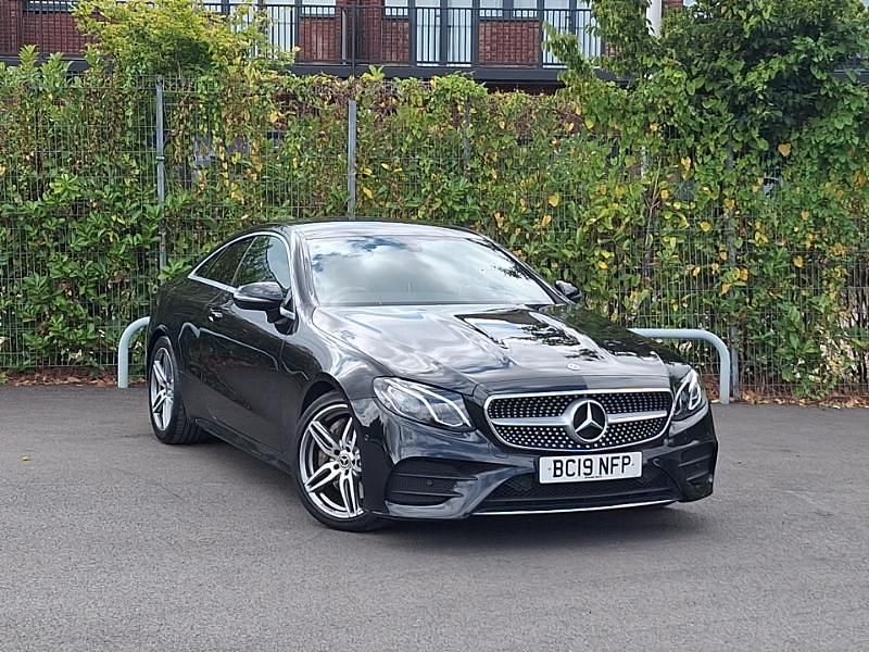 Black Used 2019 Mercedes E300 AMG line Coupe | £23,498 (Fair price) - Image 1/4