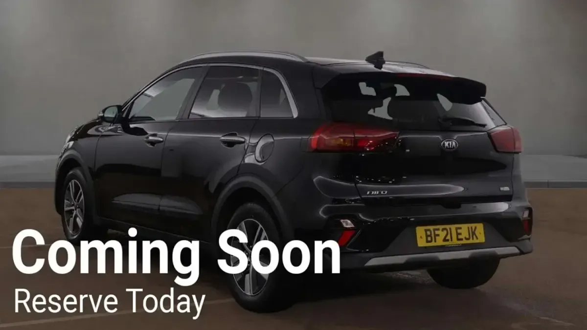 Used Kia Niro 141 HP (103 kW) 2021 Black SUV