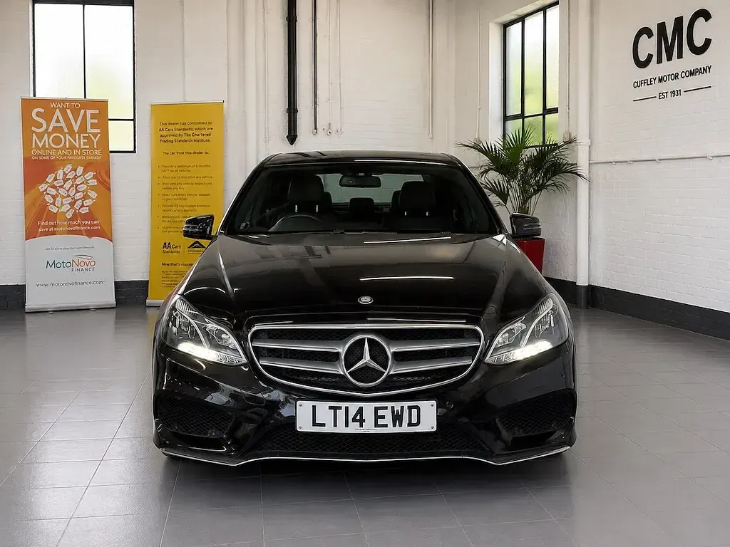 Used Mercedes E220 AMG 2014 Black Sedan
