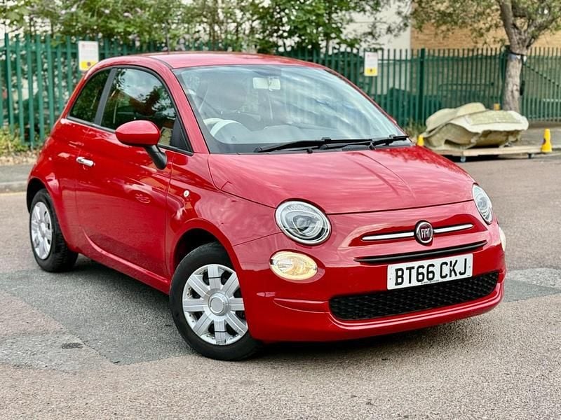 Red Used 2016 Fiat 500 Pop Hatchback | £4,790 (Fair price) - Image 1/4