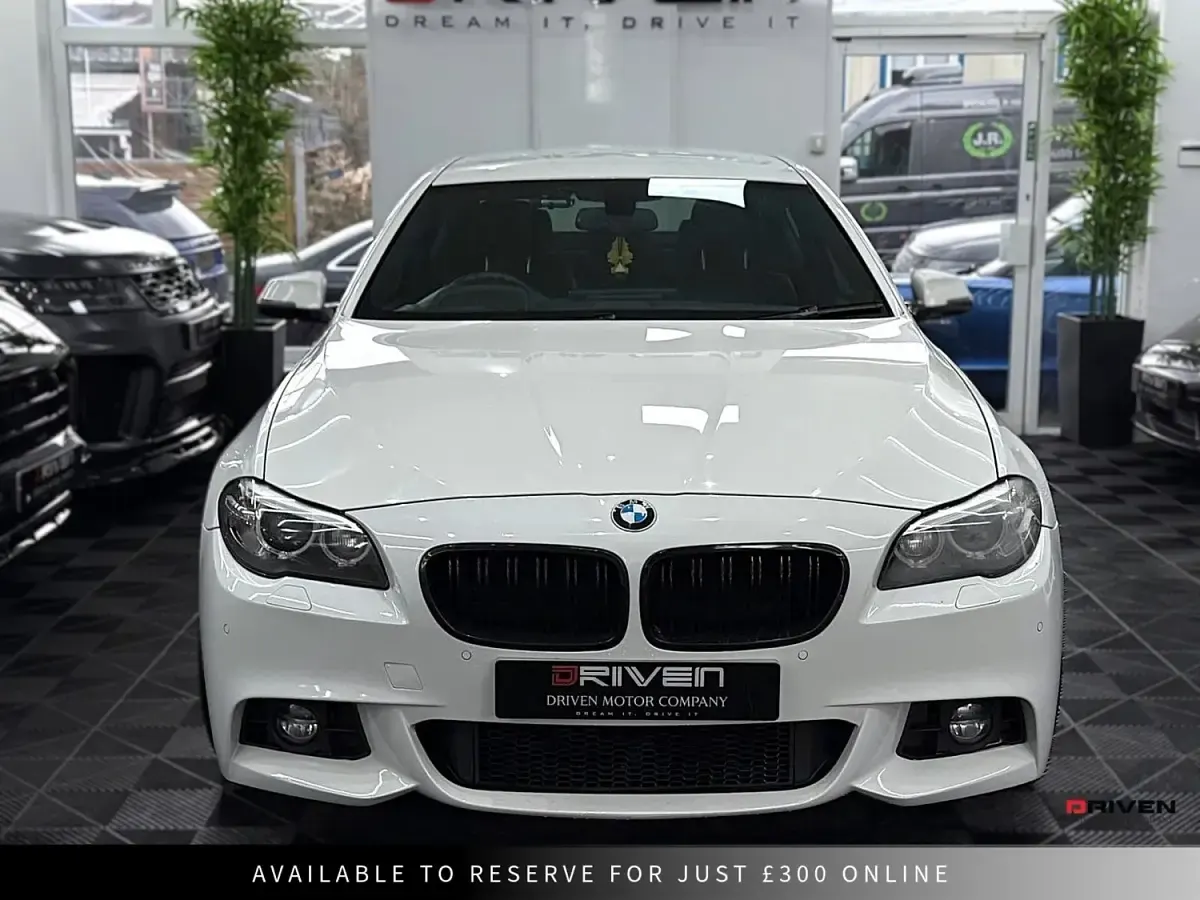 Begagnad BMW 520 M Sport 2014 Vit Sedan