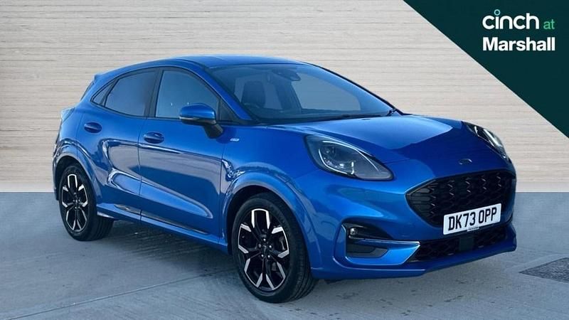 Used Ford Puma ST-Line X 125 HP (91 kW) 2023 Blue Hatchback