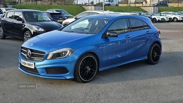 Used Mercedes A220 AMG 2014 Blue Hatchback