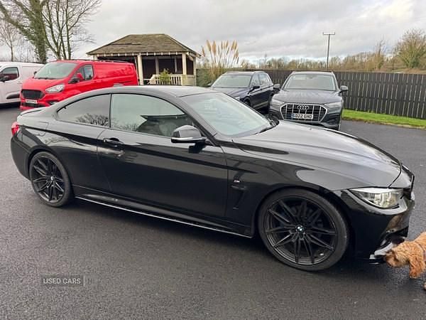 Black Used 2018 BMW 420 M Sport Coupe | £11,500 (Good price) - Image 1/3