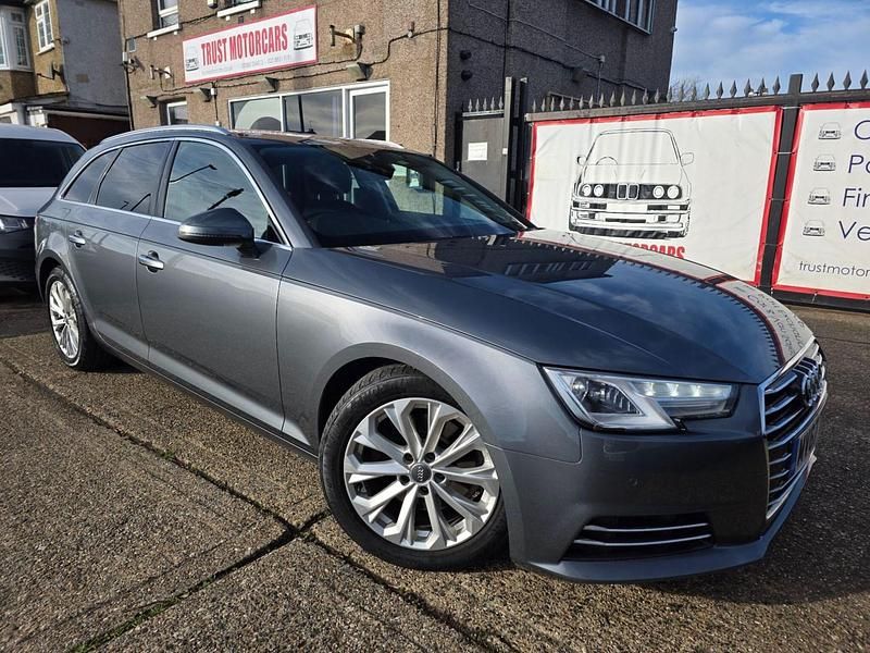 Grey Used 2017 Audi A4 Estate | £9,200 (Good price) - Image 1/4