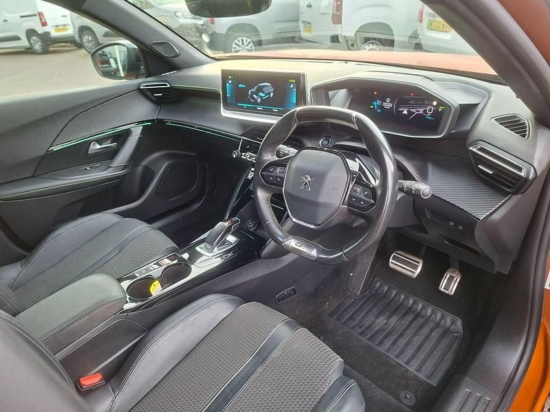 Used Peugeot 2008 GTi 100 kW (136 HP) 2021 Orange SUV
