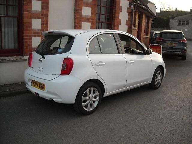 Used Nissan Micra Acenta 80 HP (58 kW) 2014 White Hatchback
