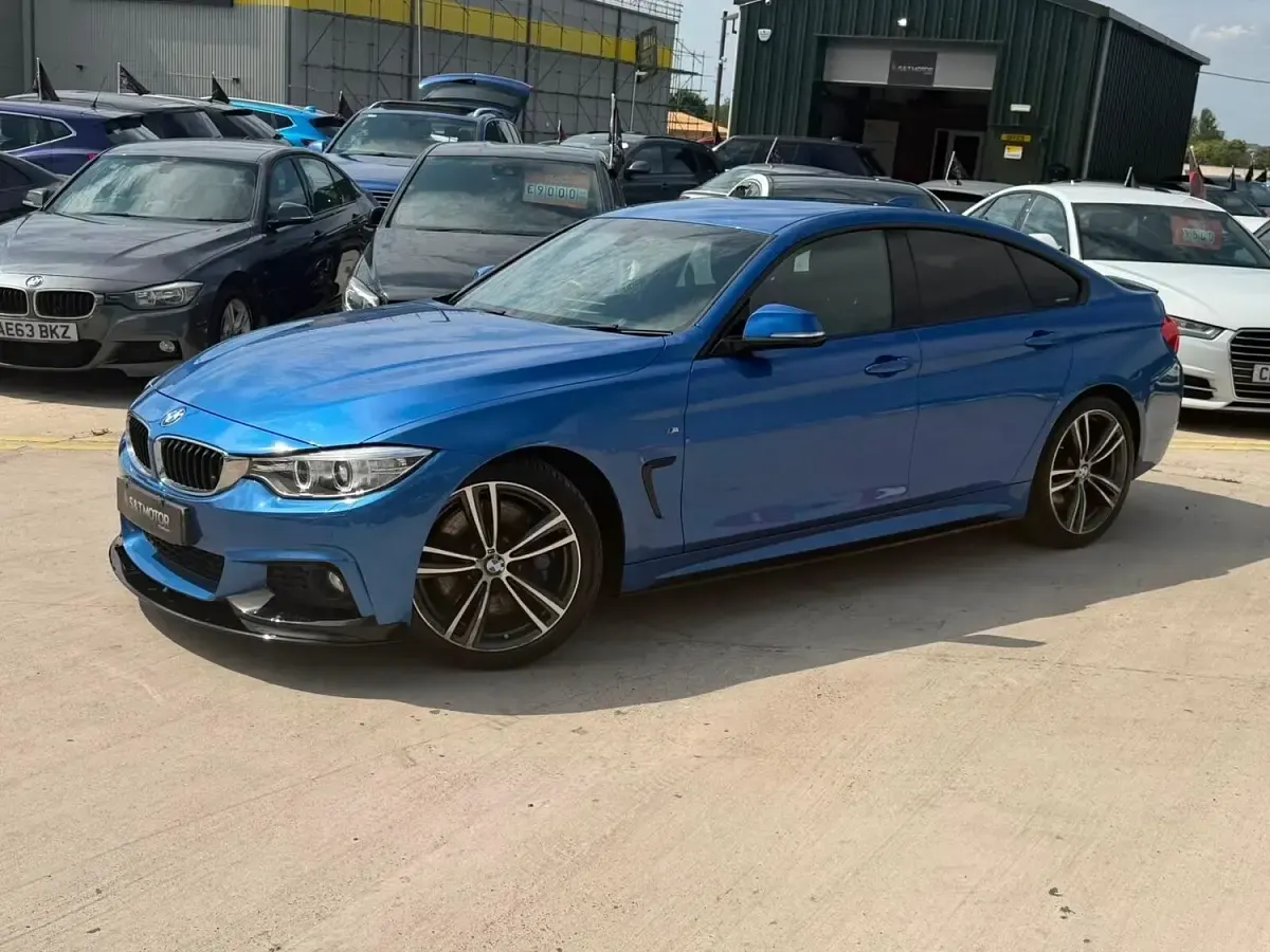Used BMW 430 M Sport 254 HP (186 kW) 2015 Blue Coupe