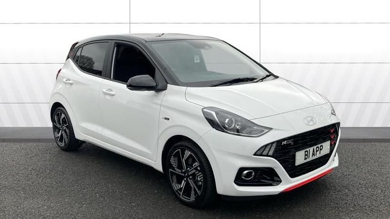 Used Hyundai i10 N Line 90 HP (66 kW) 2024 White Hatchback