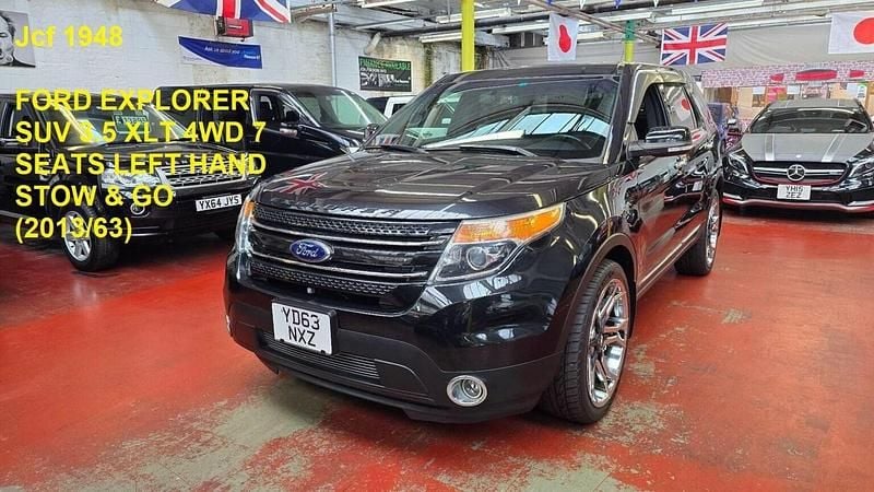 Black Used 2025 Ford Explorer XLT SUV | £15,895 - Image 1/4