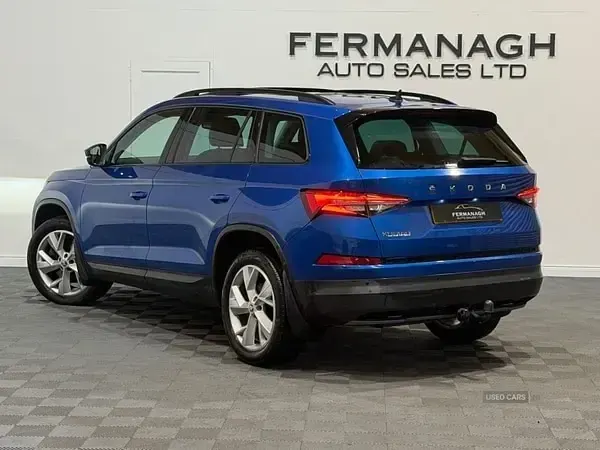 Used Skoda Kodiaq SE L 150 HP (110 kW) 2021 Blue SUV