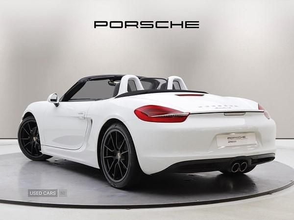 Used Porsche Boxster 2013 White Cabriolet