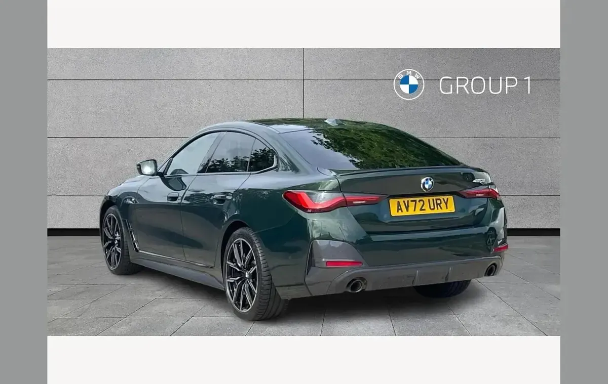 Used BMW 420 M Sport 184 HP (135 kW) 2022 Green Coupe