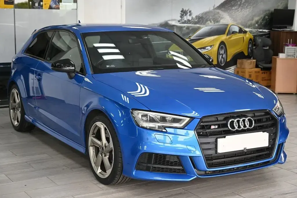 Used Audi S3 Sportback Black Edition 2017 Blue Hatchback