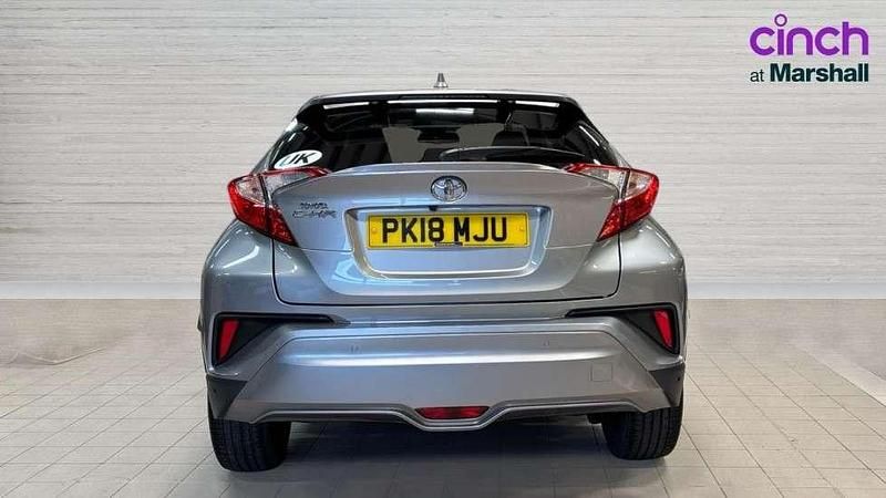 Used Toyota C-HR 116 HP (85 kW) 2018 Silver SUV