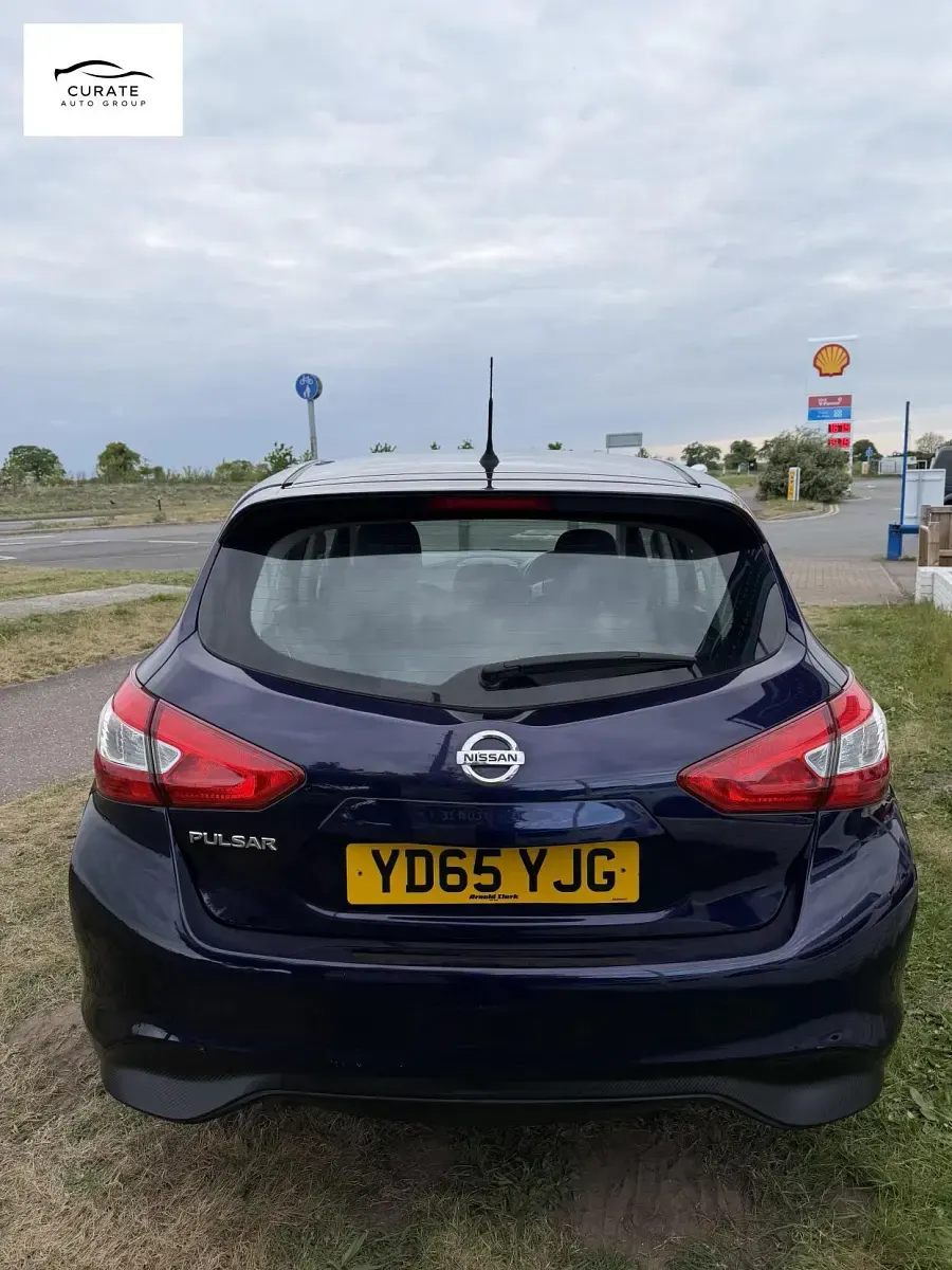 Used Nissan Pulsar Acenta 110 HP (80 kW) 2015 Blue Hatchback