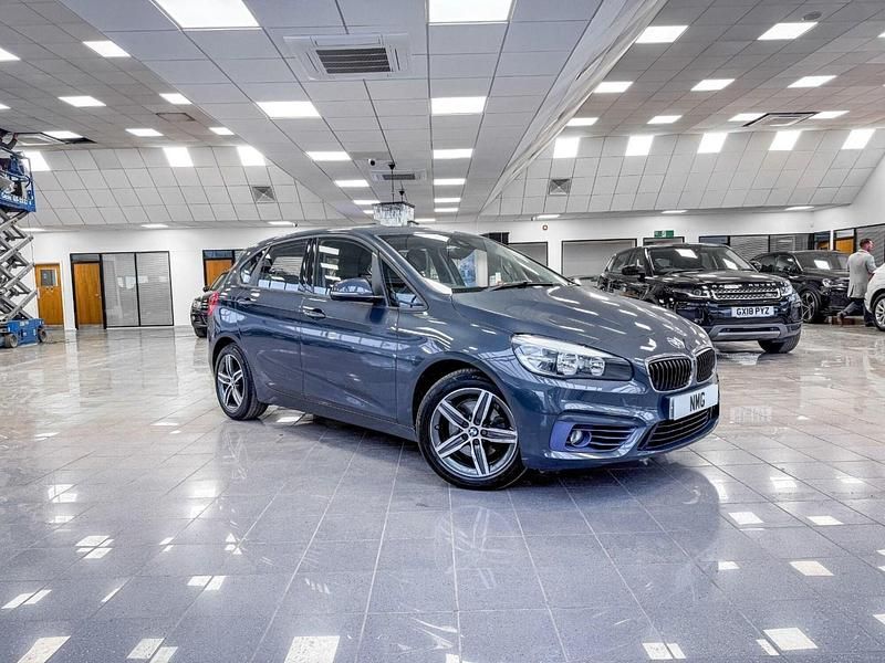 Used BMW 218 Sport Line 136 HP (100 kW) 2015 Grey Hatchback