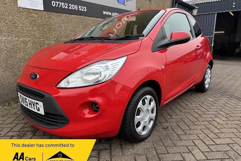 Red Used 2015 Ford Ka Hatchback | £2,995 (Good price) - Image 1/1