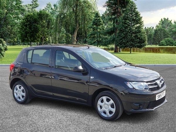 Black Used 2015 Dacia Sandero Ambiance Hatchback | £6,495 (A bit pricey) - Image 1/1