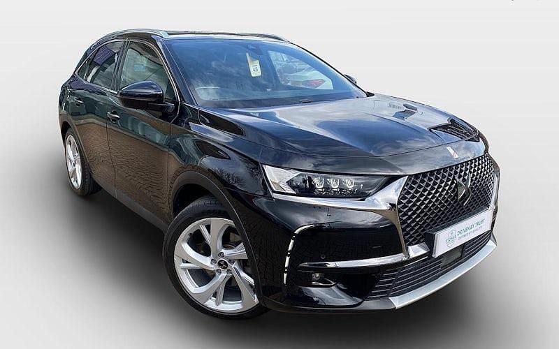 Used DS Automobiles DS7 Crossback Ultra Prestige 227 HP (166 kW) 2021 Black SUV