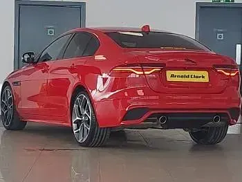 Used Jaguar XE R-Dynamic 300 HP (220 kW) 2020 Red Sedan