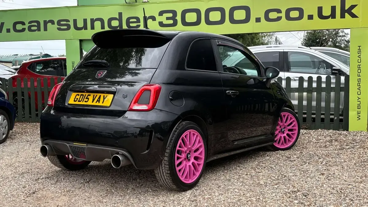 Used Abarth 595 Turismo 160 HP (117 kW) 2015 Black Hatchback