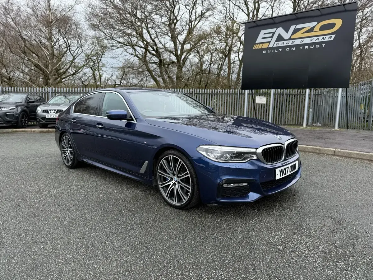 Used BMW 530 M Sport 2017 Blue Sedan