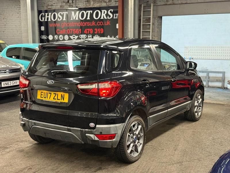 Used Ford Ecosport Zetec 95 HP (69 kW) 2017 Black SUV