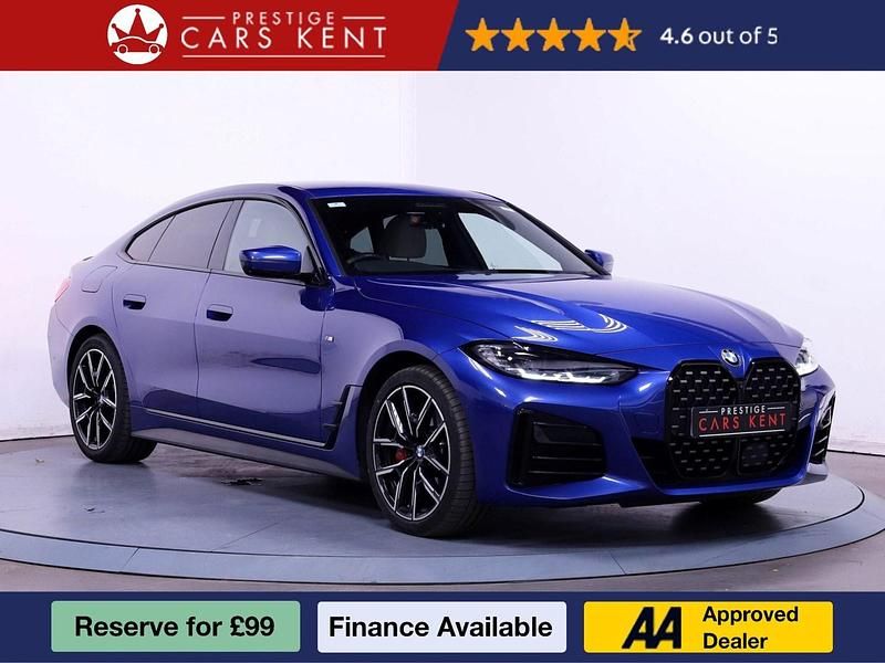 Blue Used 2023 BMW 420 M Sport Coupe | £27,300 (Super price) - Image 1/4