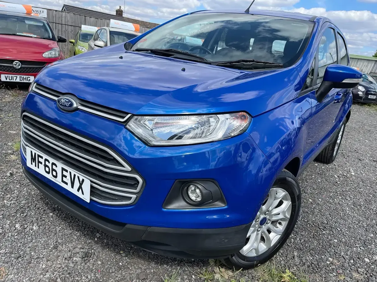 Used Ford Ecosport Zetec 2016 Blue SUV