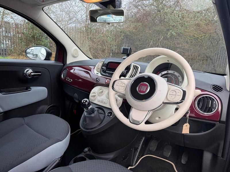 Used Fiat 500 Pop 2018 Red Hatchback