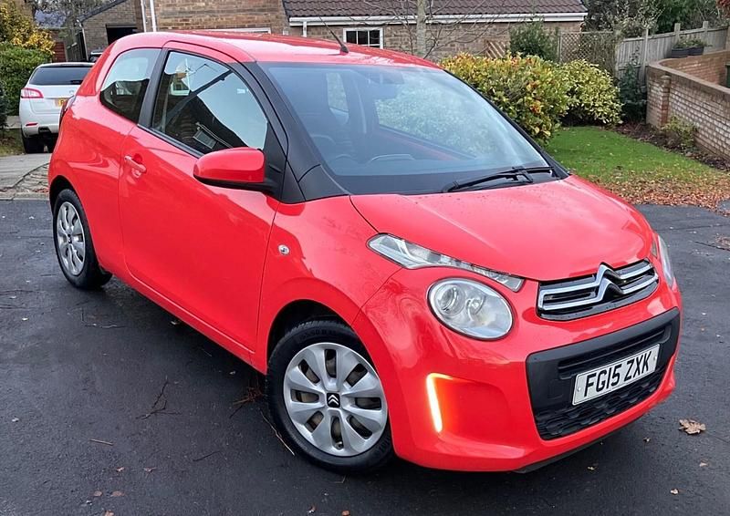 Used Citroën C1 Feel 68 HP (50 kW) 2015 Orange Hatchback