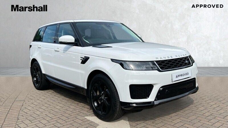 Solid fuji white Used 2022 Land Rover Range Rover Sport HSE SUV | £33,336 - Image 1/4