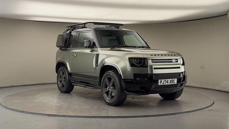 Pangea green Used 2024 Land Rover Defender HSE Dynamic SUV | £60,500 (Super price) - Image 1/4