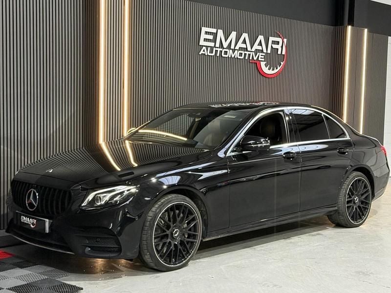 Used Mercedes E300 AMG line 2020 Black Sedan