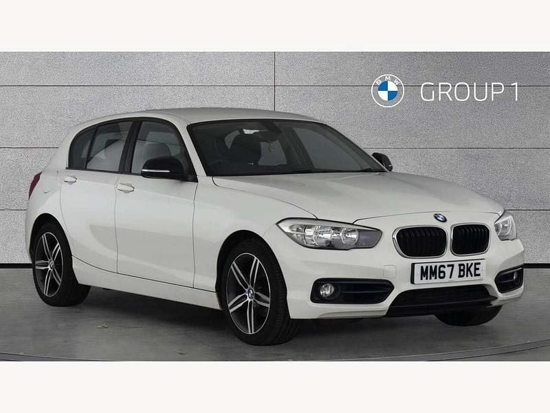 White Used 2017 BMW 118 Sport Line Hatchback | £10,250 (Fair price) - Image 1/4