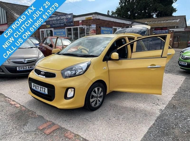 Yellow Used 2017 Kia Picanto Hatchback | £5,499 (Fair price) - Image 1/4