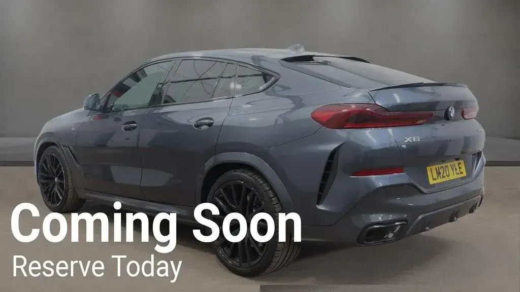 Used BMW X6 M Sport 340 HP (250 kW) 2020 Grey SUV