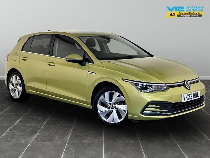Yellow Used 2022 VW Golf VIII Style Hatchback | £13,995 (Fair price) - Image 1/2