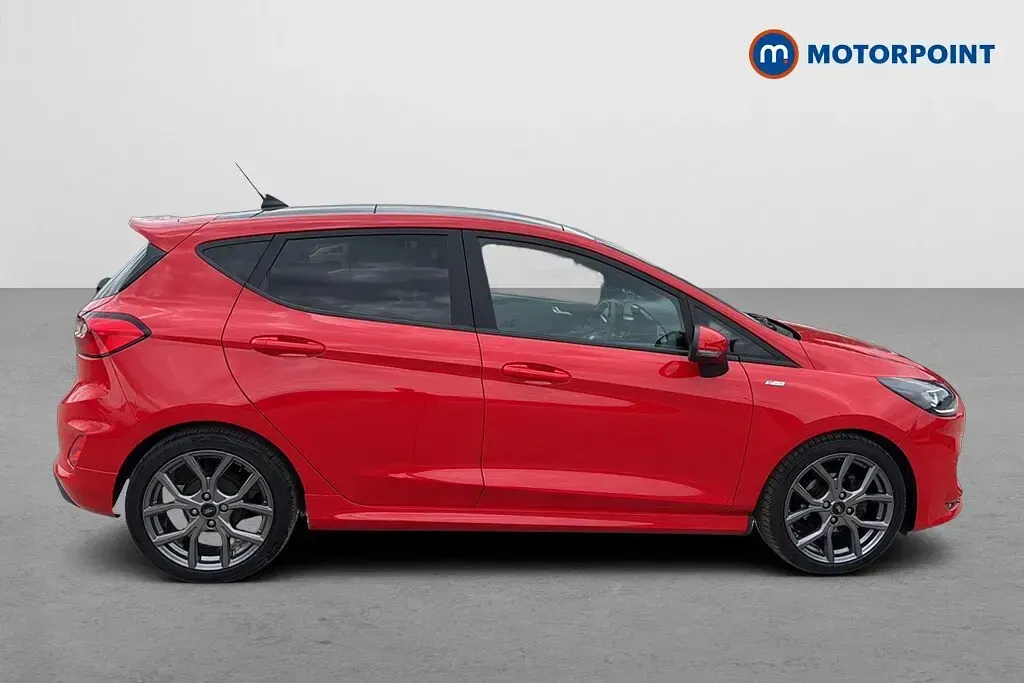 Used Ford Fiesta ST-Line 125 HP (91 kW) 2021 Red Hatchback